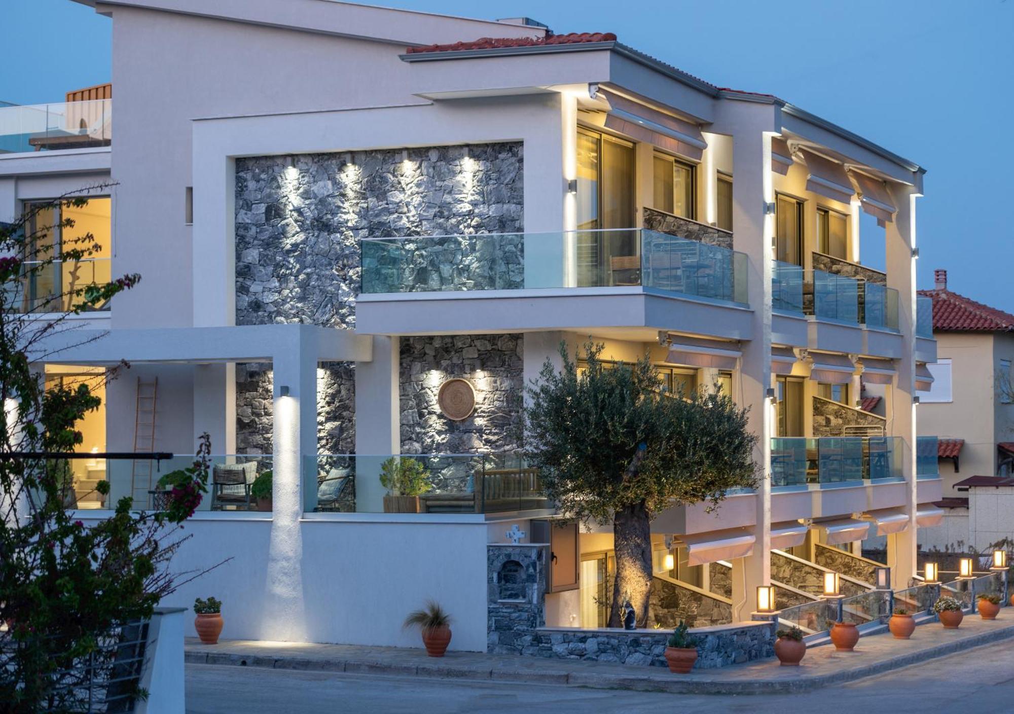 Ikies Apollon Boutique Hotel Sárti Exterior foto