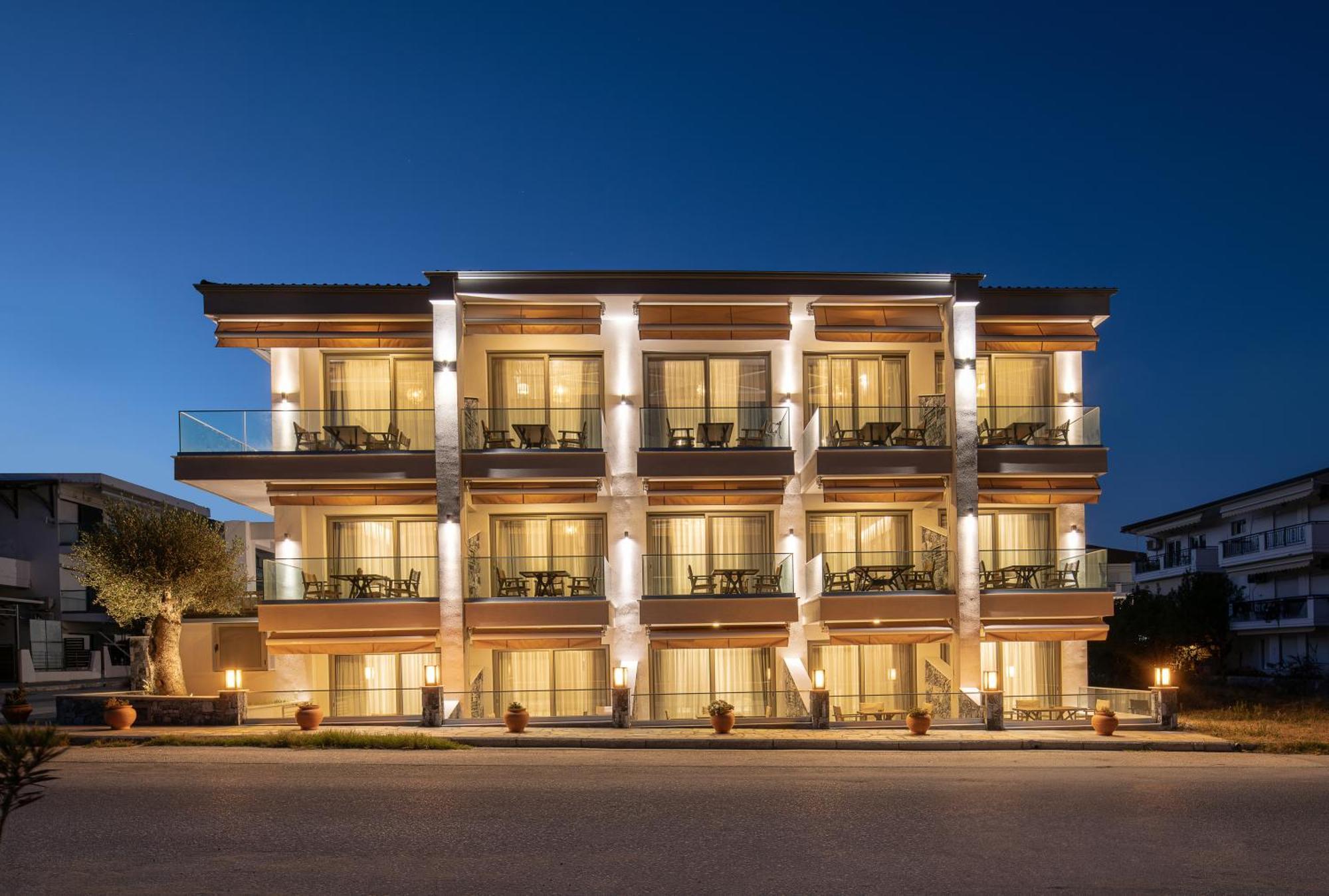 Ikies Apollon Boutique Hotel Sárti Exterior foto